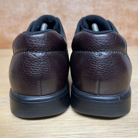 SAS Bout Time Pebbled Brown Cordovan Lace Up Orthopedic Shoes Men Size 11.5 M - Picture 4 of 8
